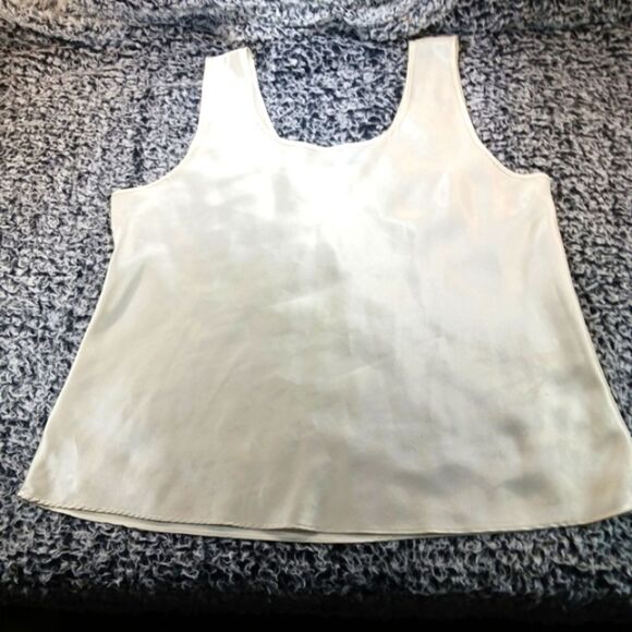Vintage Maidenform Silky Cream Tank Chamisole Top XL To 1X Layering Intimates... - Picture 5 of 7